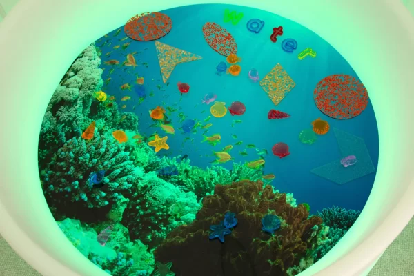 Sensory Mood Water Table with picture