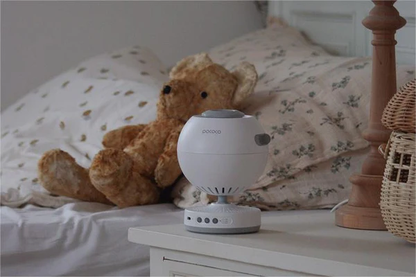 sensory galaxy projector woth tedy