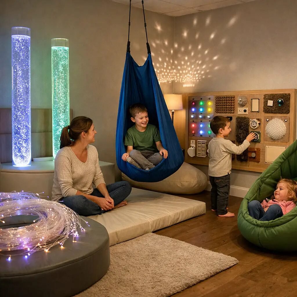 Activities and equipment for sensory integration