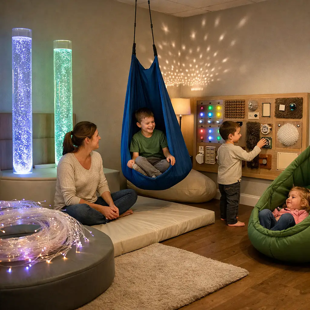 Activities and equipment for sensory integration