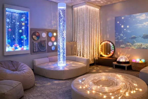 Creating a sensory-rich environment in sensory rooms