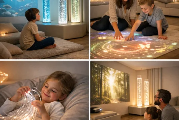 Types of technology used in sensory rooms