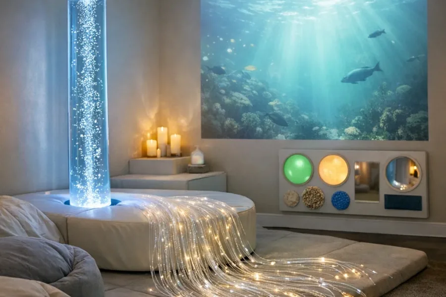 Examples of technology used in sensory rooms