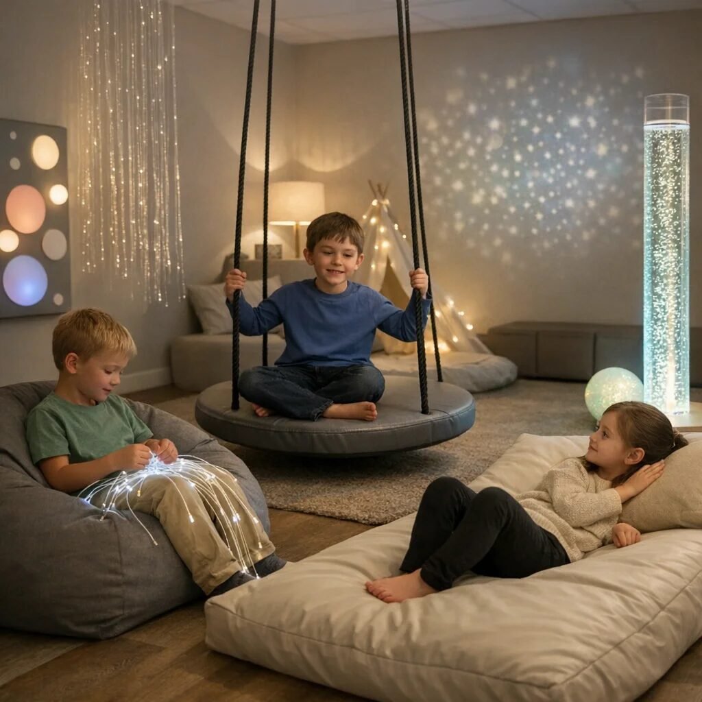 Sensory rooms in schools and educational settings
