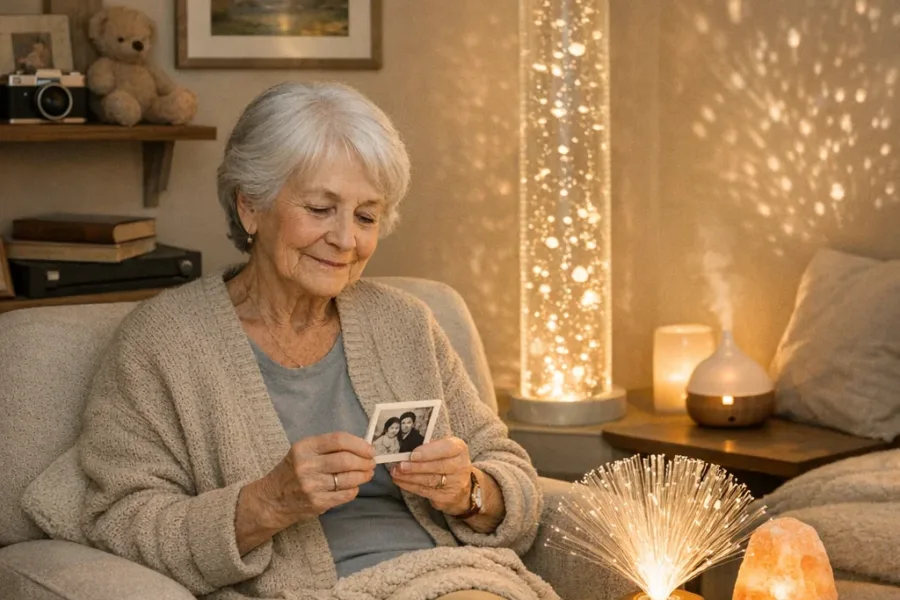 Sensory rooms for seniors with dementia