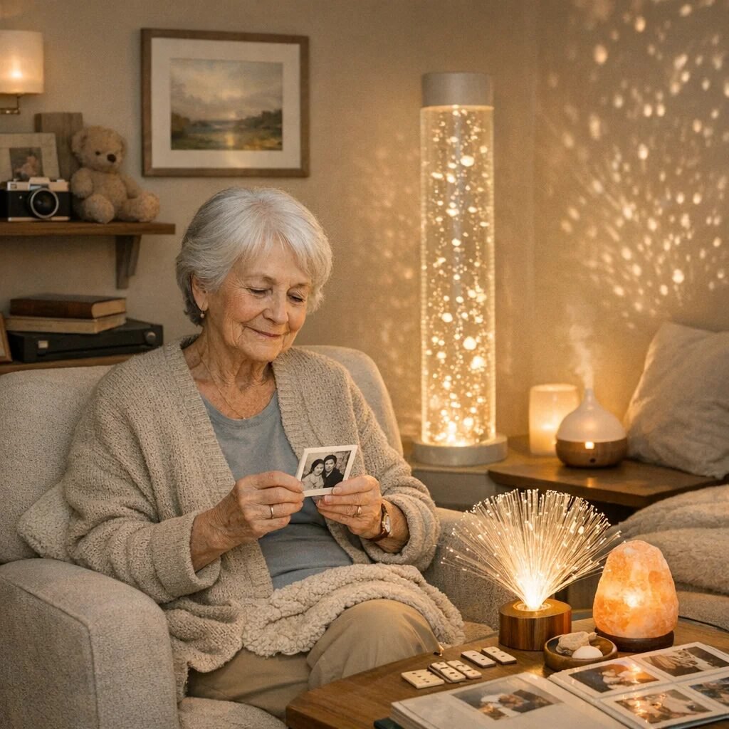 Sensory rooms for seniors with dementia