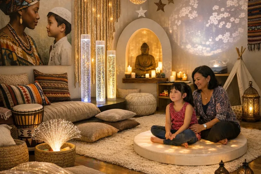 Incorporating cultural and diversity considerations in sensory rooms