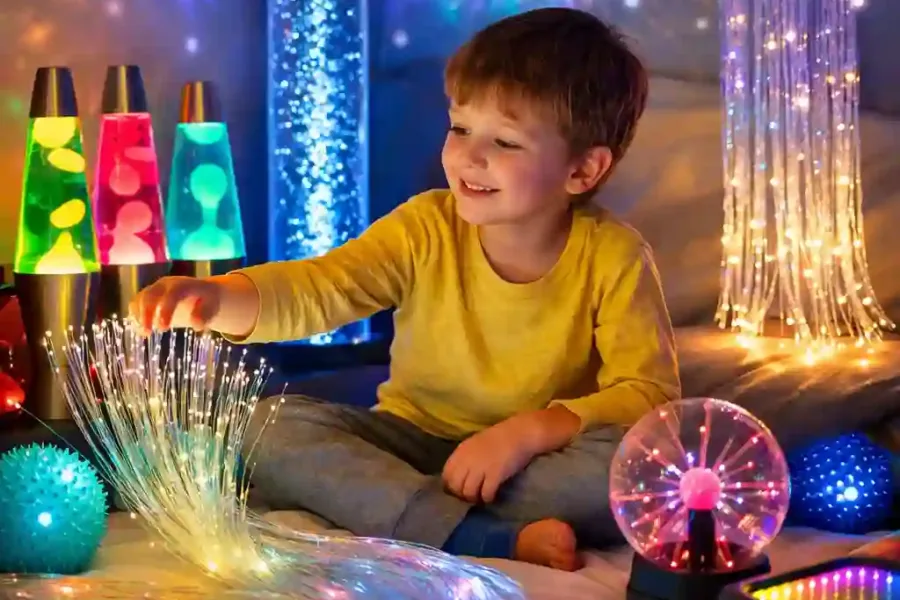 What does a sensory room do for a child?