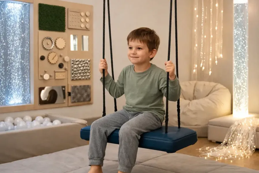 How sensory integration can be facilitated in sensory rooms