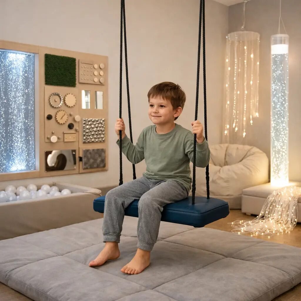 How sensory integration can be facilitated in sensory rooms