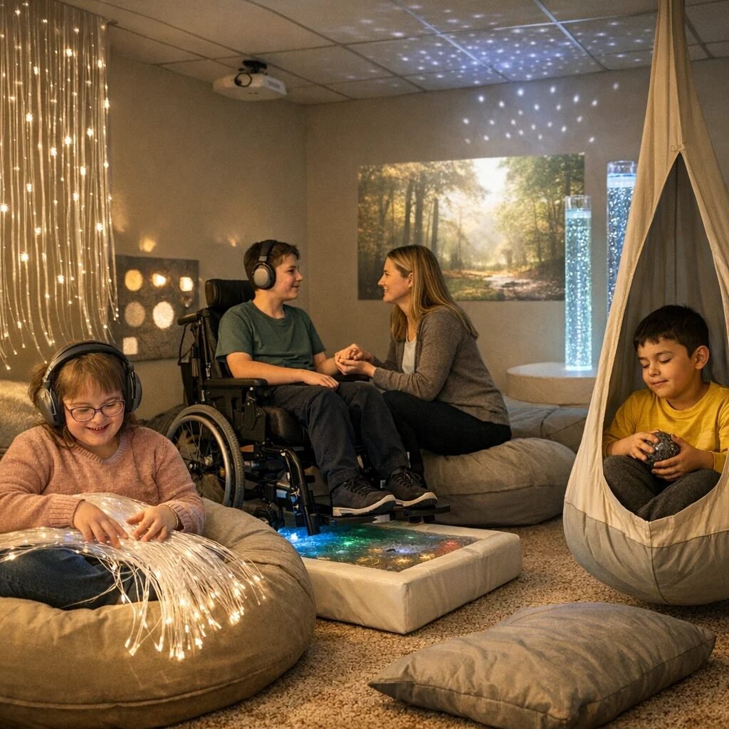 Are sensory rooms only for autism or other conditions too?