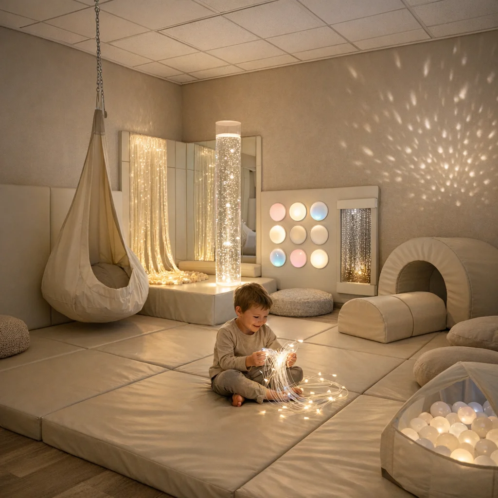 How do you make a sensory room safe for children?
